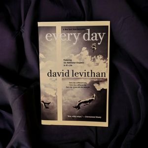 Every Day by David Levithan, Softcover Book, Young Adult Romance